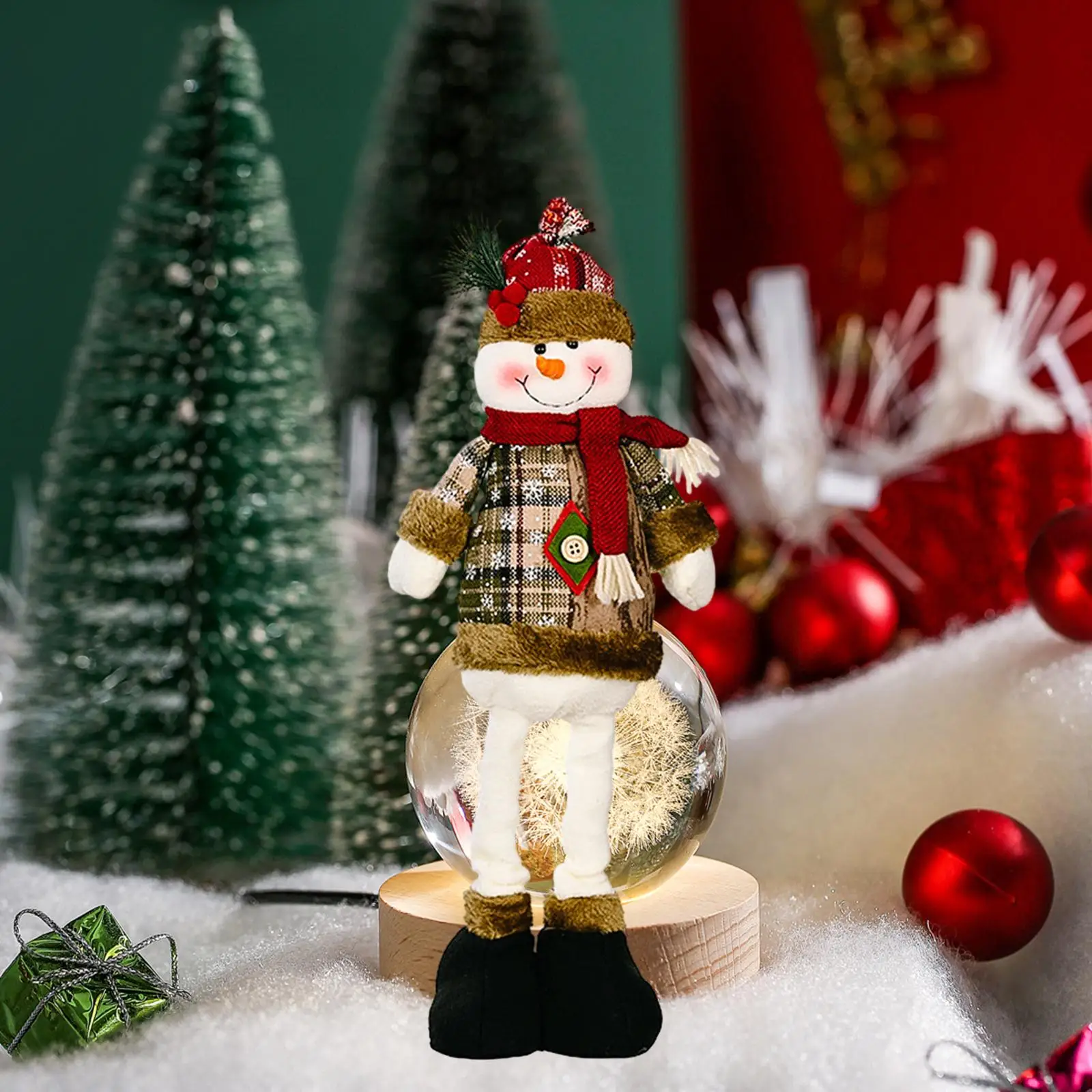 thumbnail image 1 of Figura decorativa de Papá Noel Lindejuan para árbol de Navidad, 1 of 5
