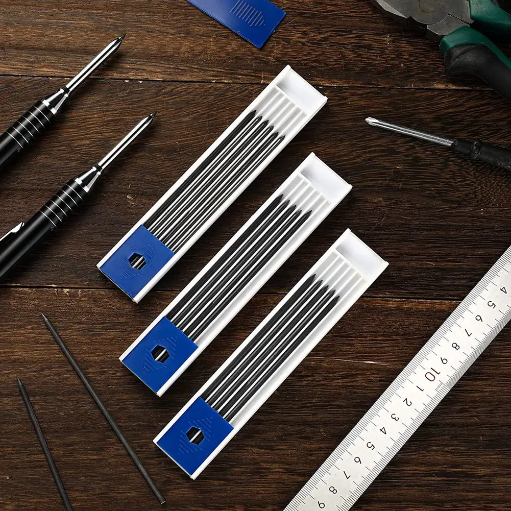 Carpenter Pencil Refills 60Pieces for Woodworking