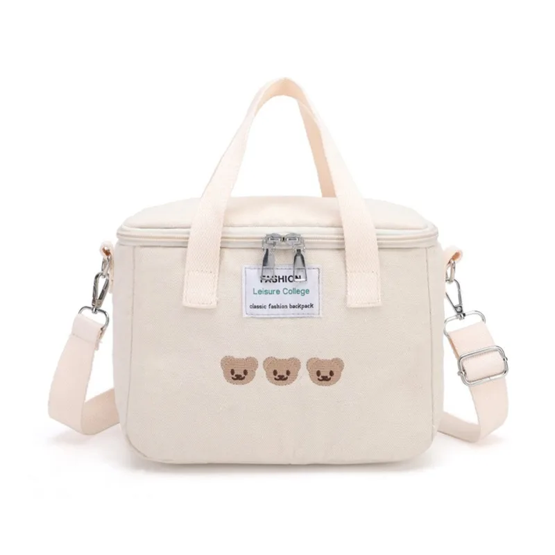Kawaii Therapy Bear Lunch Insulated Picnic Bag