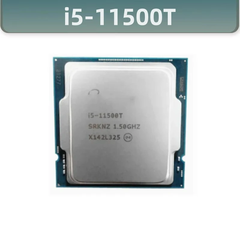 

Core i5-11500T i5 11500T 1,3 ГГц 6-ядерный 12-поточный процессор 12 МБ 35 Вт настольный процессор разъем LGA 1200