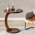 Tribesigns Wooden C shaped End Table