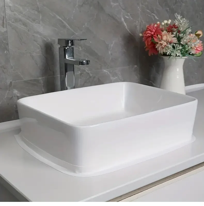 Description Picture 5 of item3.2M Self-adhesive Sealing Tape PVC Oil-Proof Kitchen Sink Edge Caulk Tape Waterproof Bathroom Toilet Corner Wall Sticker