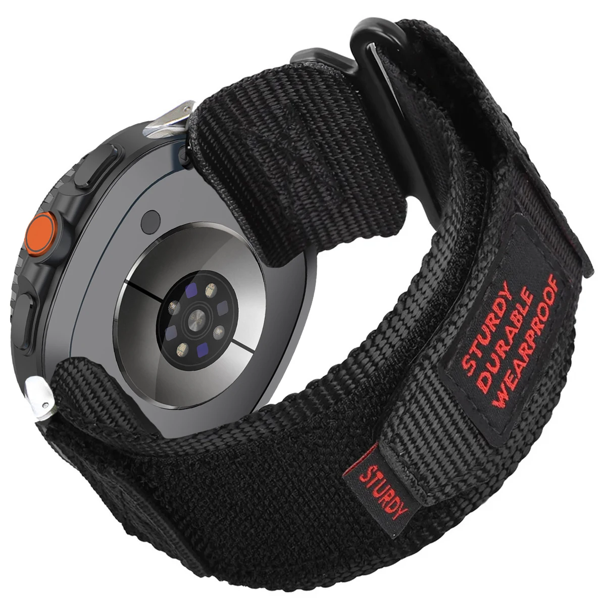Nylon Loop Strap Sports Bracelet Replacement Band - Universal Smartwatch Accessory
