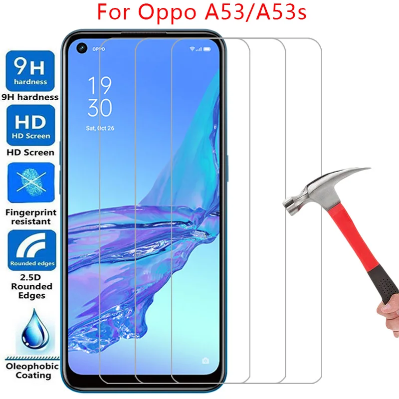 Чехол для телефона для oppo a53 a53s 4g закаленное стекло на oppoa53 a 53 s 53 s 53a as53 a53case back cover 360 opo opp oppa appo opoa53