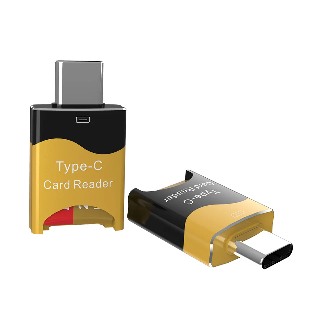 USB 3.0 OTG Type C To Micro-SD TF Adapter Cardreader High Speed Card Reader Smart Memory Card Reader For Huawei Samsung Laptop