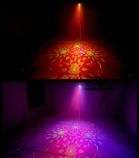 Mini LED Laser Projektor Licht tragbare 60 Muster USB Sternen himmel Ktv  Bar Atmosphäre Lampe nach