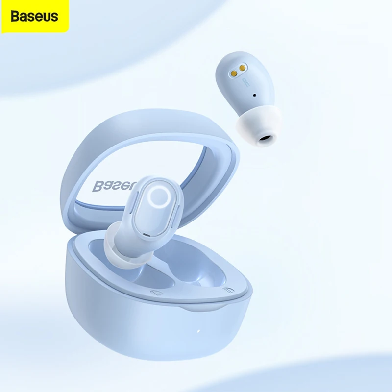 

Baseus WM02 TWS Bluetooth Earphones Earbud Wireless 5.3 Bluetooth Headphones Touch Control Noise Cancelling Gaming Headset