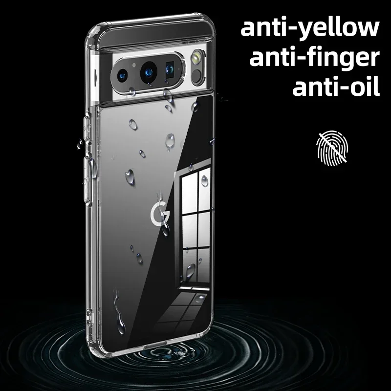 Fr Google Pixel 6 7 8 Pro/8A/7A Slim Carbon Fiber Soft TPU