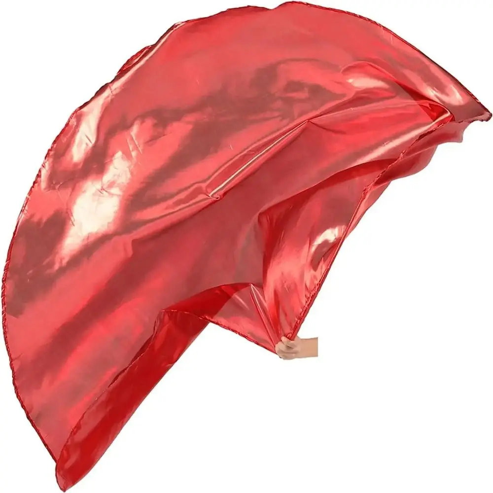 Semicircle Dance Props Flag Telescopic Sticks Colorful Belly Dance Fan Flexible Performance Props Dance Performances Fan