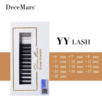 DeceMars YY Eyelash Extensions (6mm–18mm, Black) 1