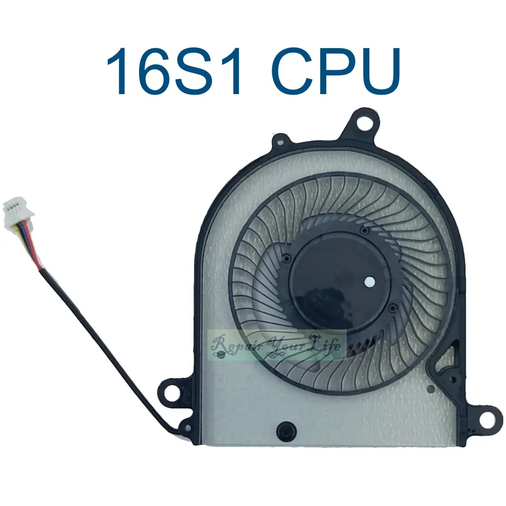 Fãs de Refrigeração para Laptop Cpu Refrigerador Gpu Ventilador do Radiador Msi Moderno 15 A10rbs A10rb Ms1551 A10ras A10ra Bs5005hs U3i U3j 16s1 Novo - Imagem 3