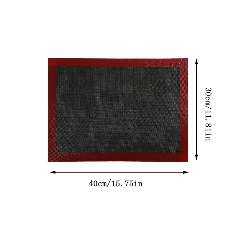 Silicone Non-Stick Breathable Baking Mat, 30x40cm - High-Temperature Kitchen Tool