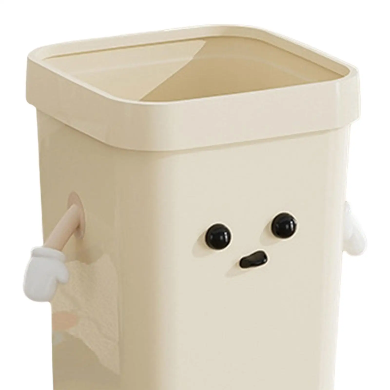 Creative Trash Can Lightweight Cartoon Sturdy Household Compost Bucket Cute Garbage Bin for Study Home Office Kitchen Bedroom Creative Trash Can Lightweight Cartoon Sturdy Household Compost Bucket Cute Garbage Bin for Study Home Office Kitchen Bedroom