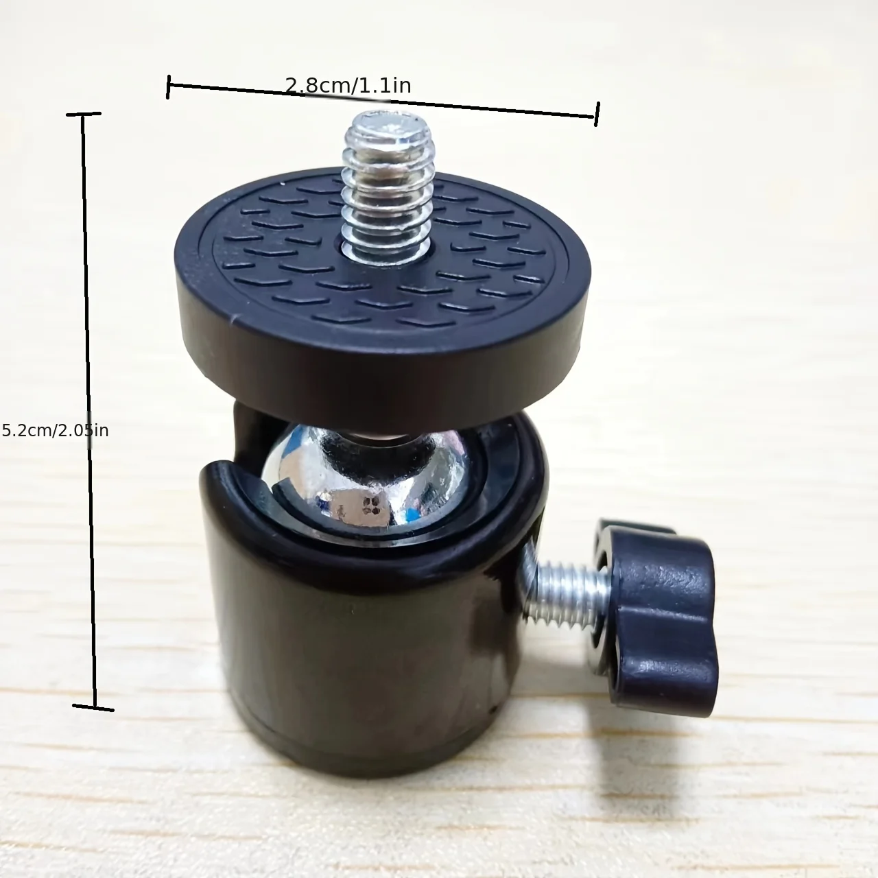 1/4" Tripod Ball Head 360 Degree Rotating Ballhead Mini For Camera Tripod Stand Bracket Screw