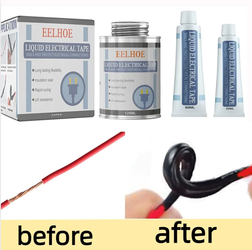 Adesivo Isolante Liquido Impermeabile Resistenza Alle Alte Temperature Super Colla Anti Uv Bordo Della Lampada Isolamento Sigillante Elettrico