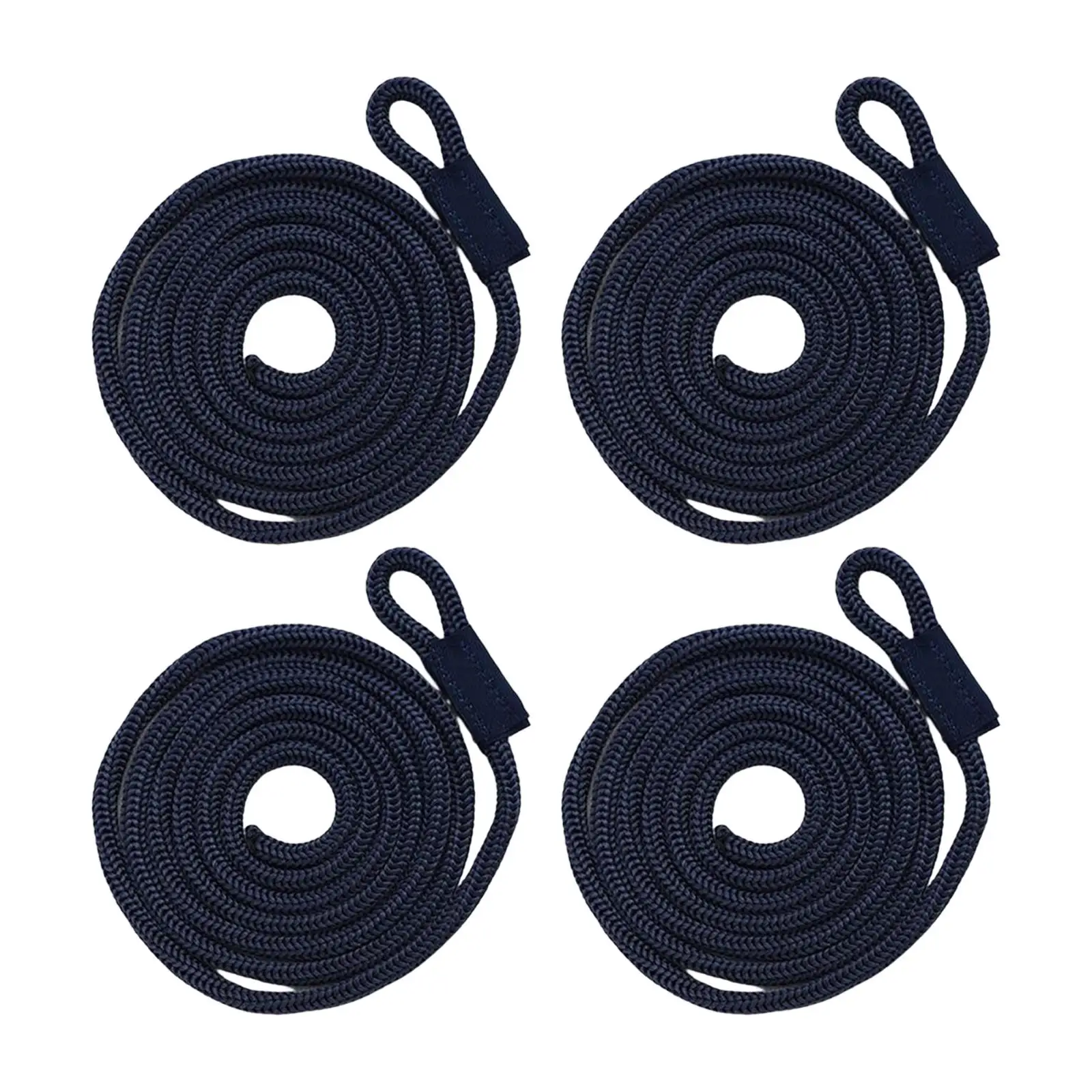 

2x 4Pcs Boat Lines, Boat Fenders Bumpers, Inflatable Marine Bumpers Mooring Rope Bumpers Lines