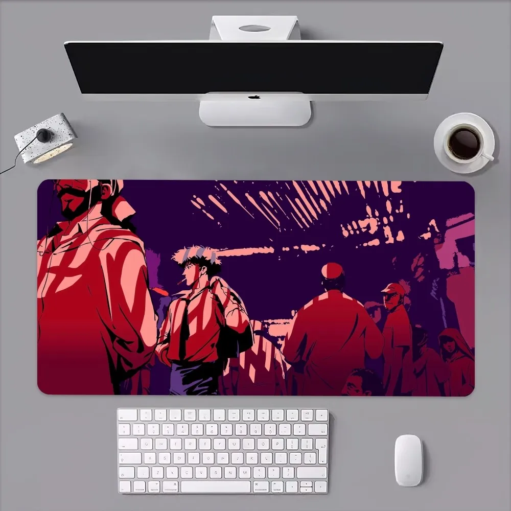 bilibili C-Cowboy Anime B-Bebop Mouse Pad Computer Laptop Gaming Office Wrist Guard Non Slip Keyboard Pad 3