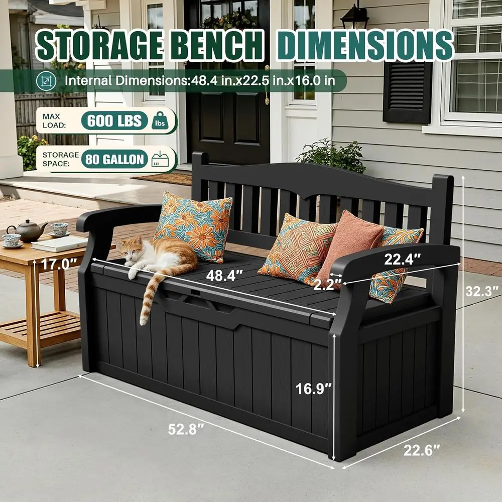 80-Gallon Storage Deck Box 2