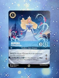 Disney Lorcana Proxy The First Chapter NoneFoil – Aurora – Dreaming Guardian (Alternate Art) (213/204)TCG Game Cards