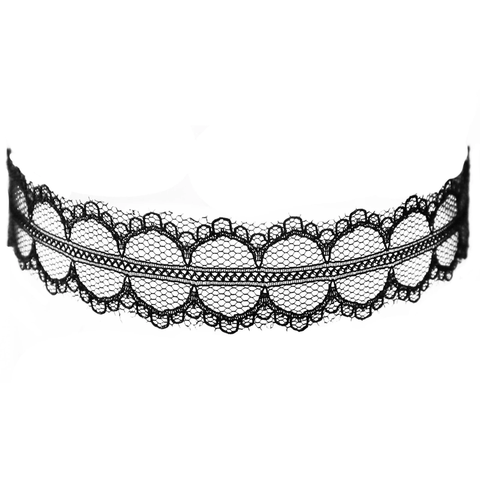 Colorful Y2K Lace Choker Necklace - Gothic Aesthetic Vintage Jewelry Gift