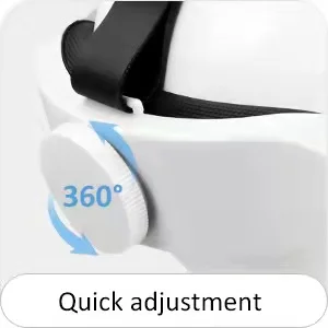 GOMRVR Head strap djustable for Oculus Quest 2 halo strap ,Increase Supporting forcesupport , comfort-oculus quest2 Accessorie