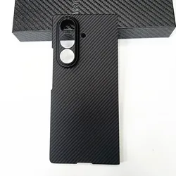 Premium Ultra Thin Aramid Carbon Fiber Shockproof Back Cover for Galaxy Z TriFold (600D Fine NoMagsafe)