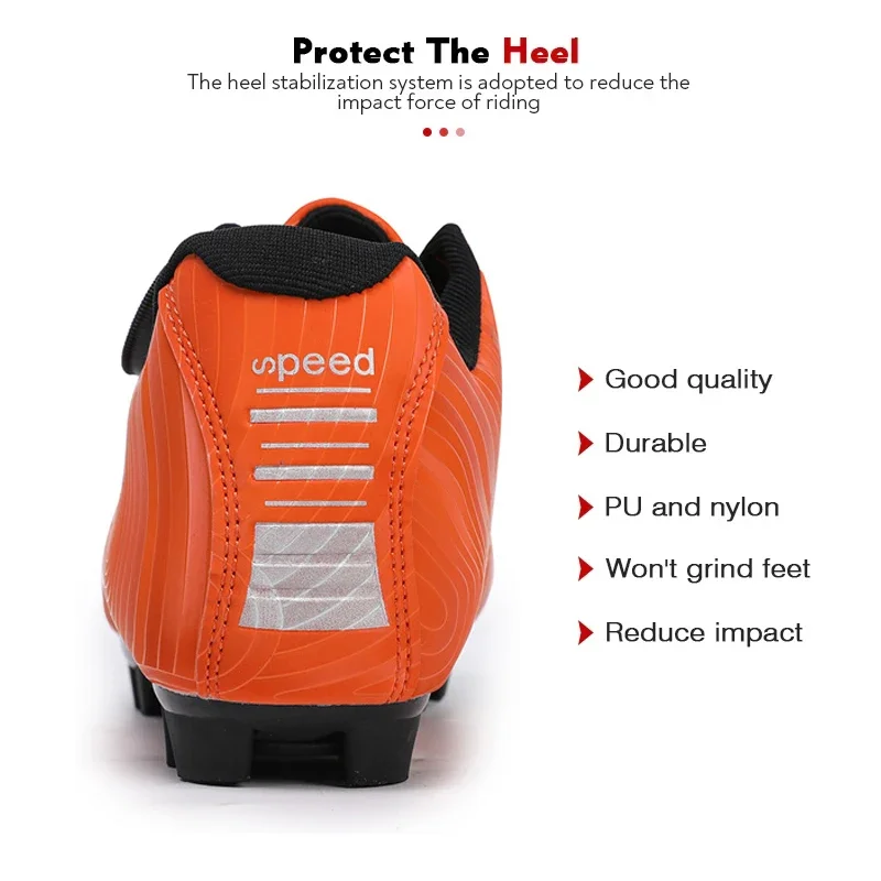 Women Flats Cleats Shoes Professional Men Mtb Cycling Shoes White Racing Self-Locking Speed Road SPD Bicycle Sneakers