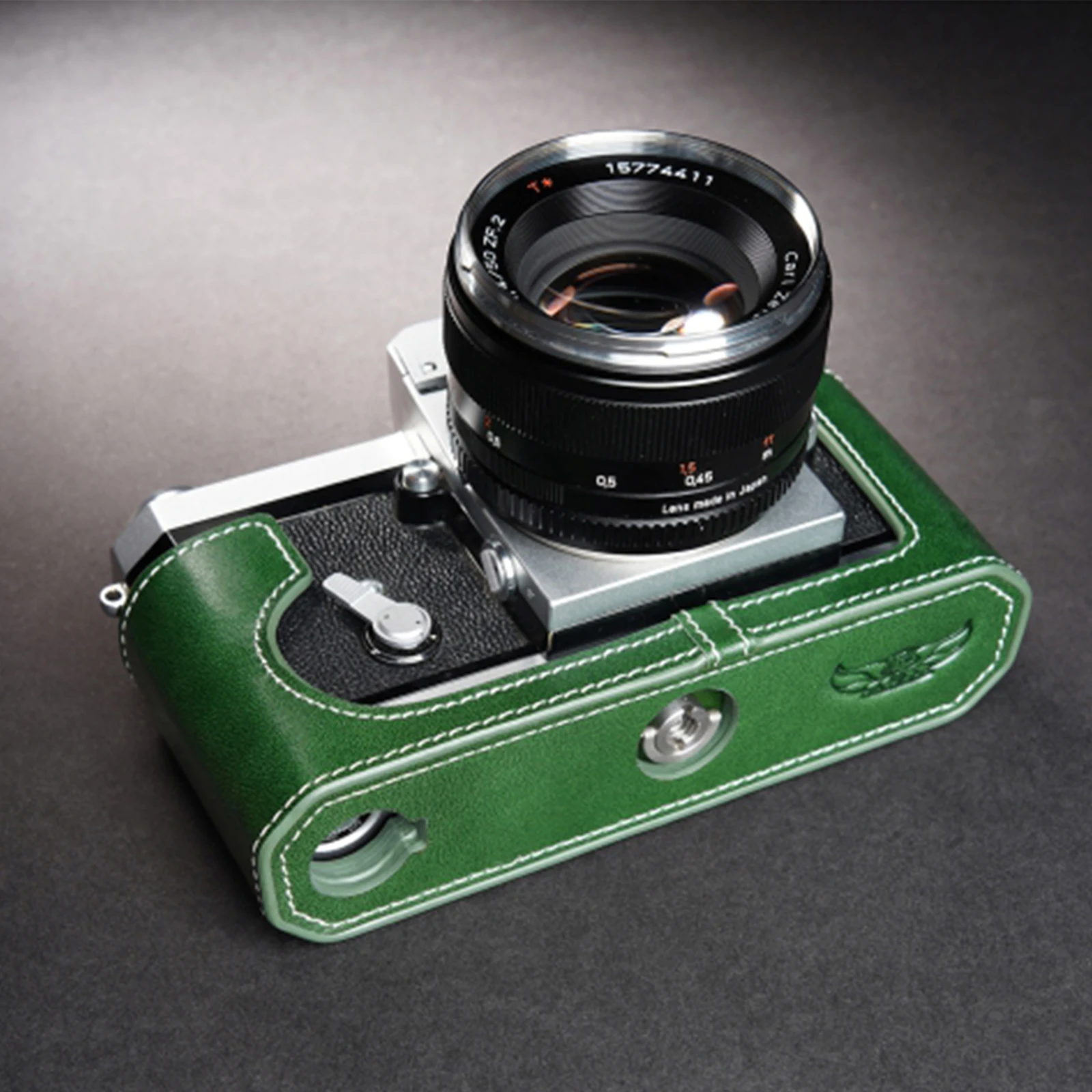 本革カメラケース,オリジナルの本物の革カメラケース,nikon f2