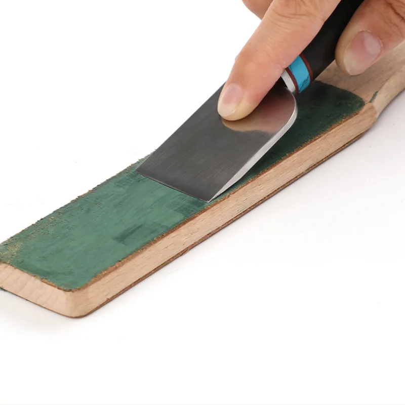 식물성 무두질 가죽 연마 스트립 DIY 가죽공예 도구 칼 유지보수 및 연마용