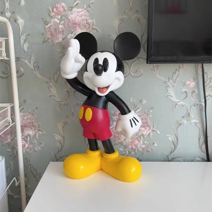 Fashion Electroplating Mickey Mouse Action Figure Simple Modern