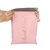 50Pcs THANK YOU Mailing Shipping Bags Pink Color Plastic Gifts Shoe Boxes Packing Pouch Waterproof Express Mailer Courier Bag 2