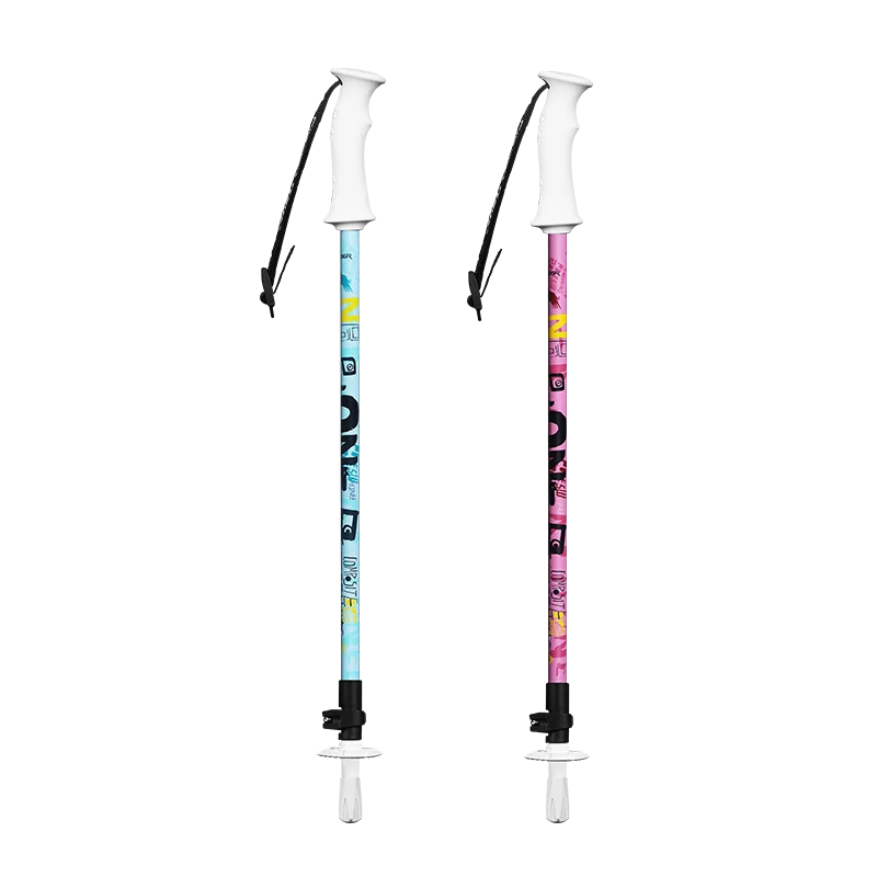 Pioneer Bastoncini Per Bambini Bastoncini Da Passeggio Telescopici Ultraleggeri In Lega Di Alluminio Trekking Regolabile Alpenstock Arrampicata Escurs