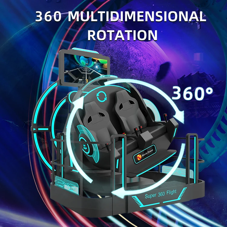 Roller coaster Simulator 9d Vr Flight Cinema 360 Virtual Reality