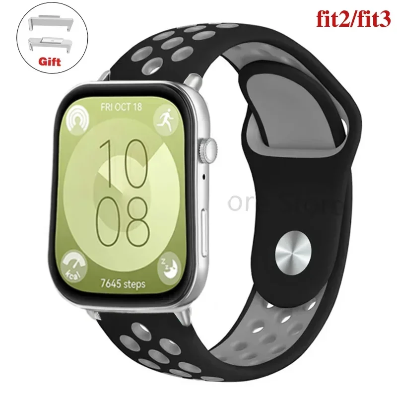 Breathable Silicone Sport Watchband - Vitality Collection