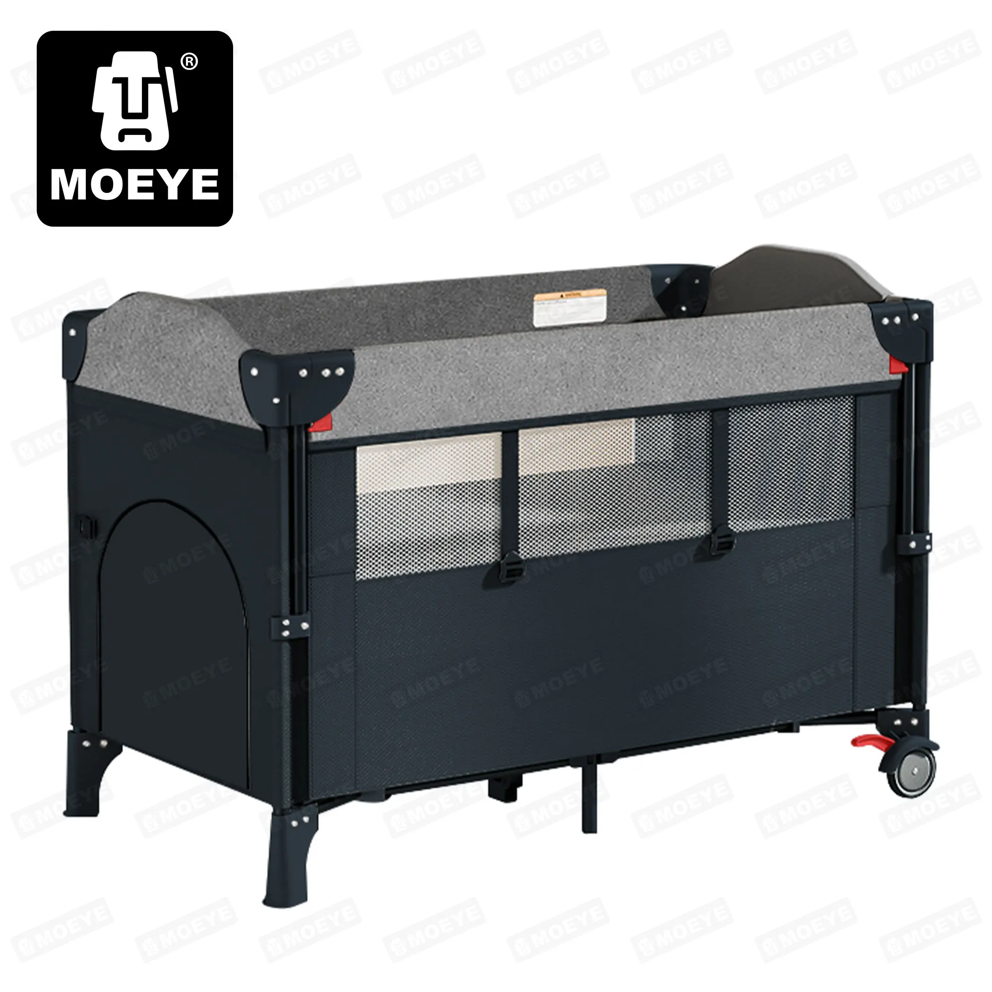 MOEYE Portable Baby Crib 1