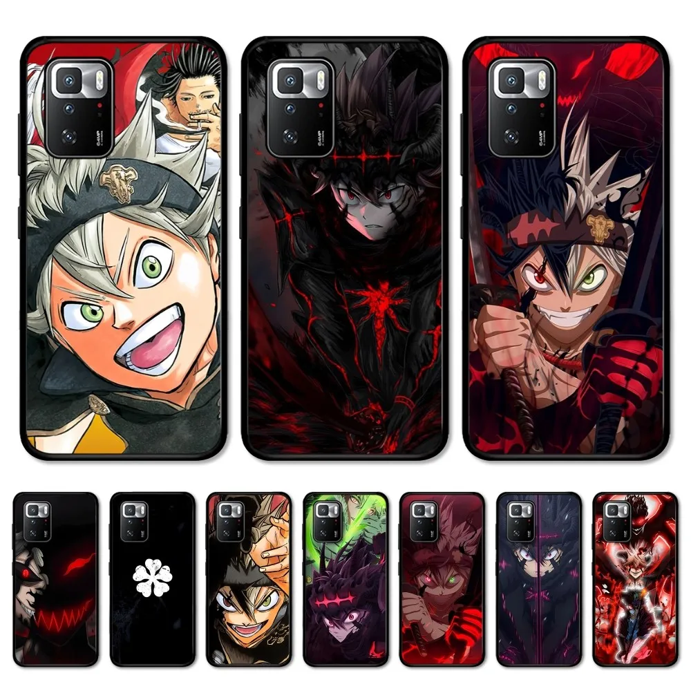

Anime Black Clover Phone Case For Redmi Note 4 X 5 A 6 7 8 Pro T 9 Pro 9S 10 Pro 11 Pro 11S 11Epro PocoM3pro
