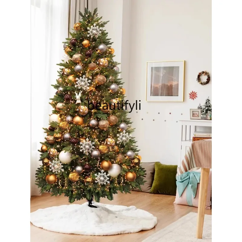 

Christmas Tree Home Package Small Encryption Simulation 1.5 M Luminous Wind Christmas Decorations Ornaments