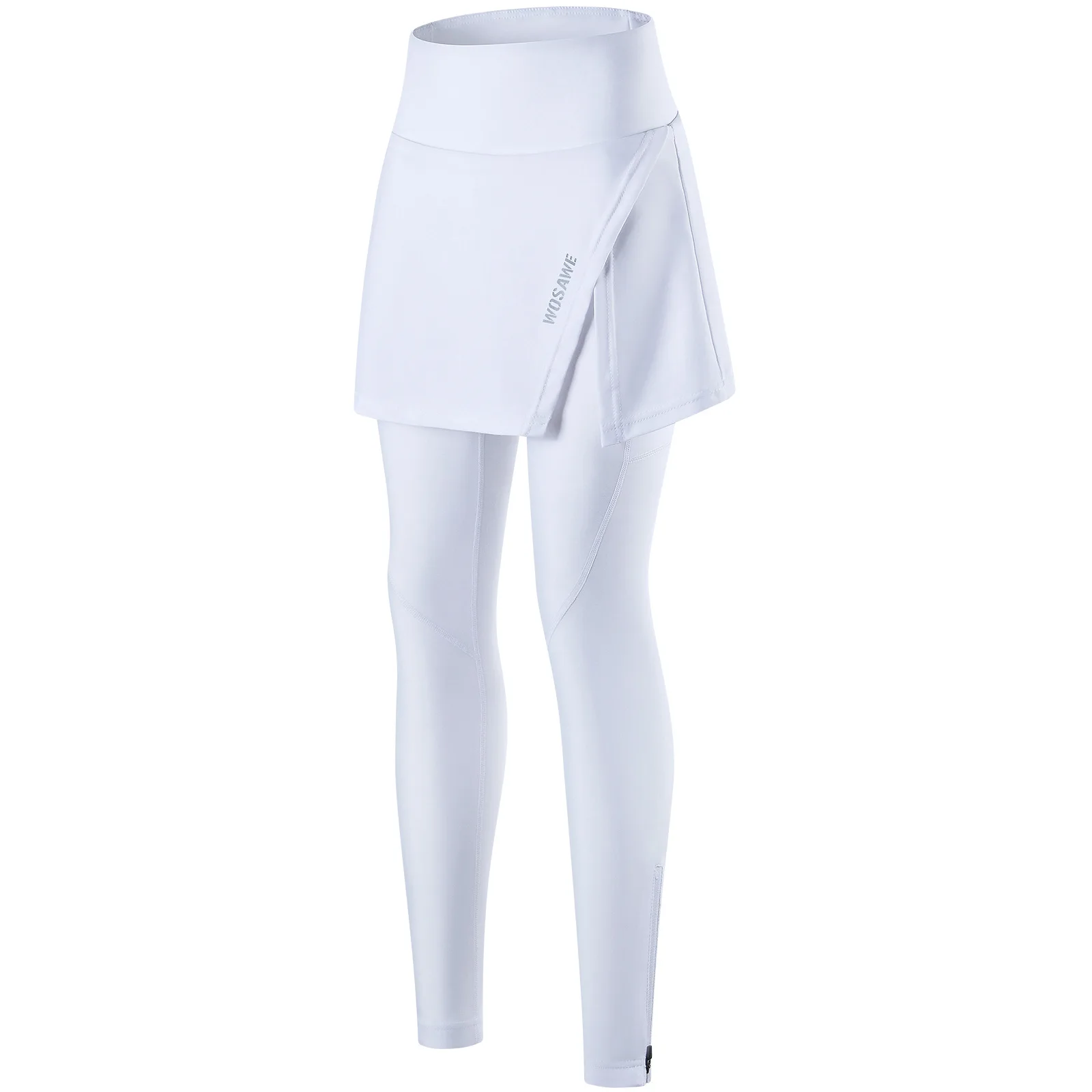 WOSAWE 여름 여성용 사이클링 긴 바지 짧은 스커트 속건성 통기성 반바지 실리콘 스폰지가 포함된 사이클링 의류 0개 판매됨