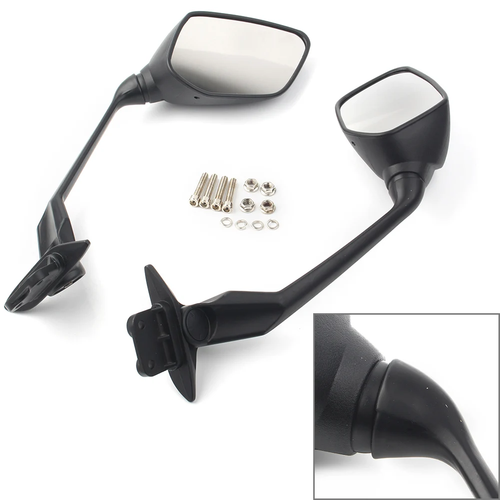 

Motorcycle Rear View Mirror Rearview Side Mirrors For Yamaha TMAX 530 2012 2013 2014 Black 1Pair