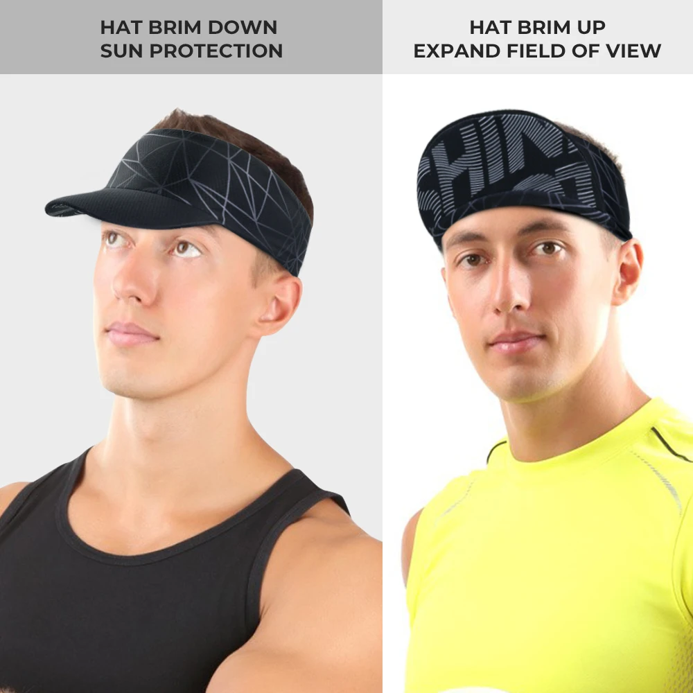 Outdoor Cycling Caps Summer Breathable Sun Protection Running Bicycle Hiking Beach Empty Top Hat Sports Baseball Cap Men Women 2