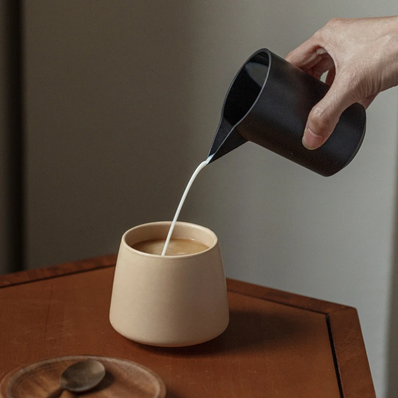 كوب شرب سيراميك عتيق للإسبريسو المثلج والقهوة والش...