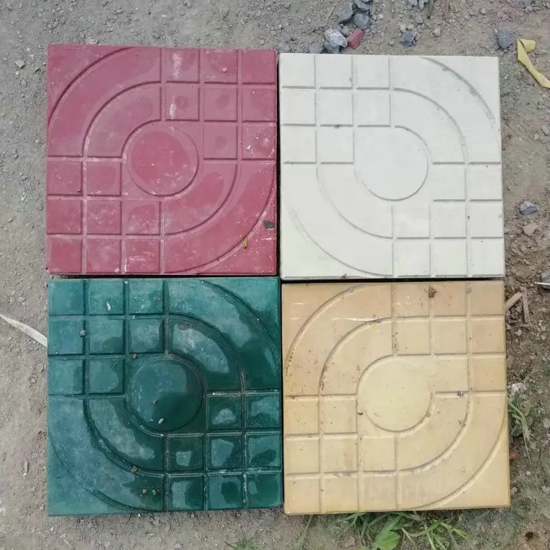 27x27x4cm Plastic Brick Maker Mold DIY Square Garden Path Concrete Paving Pavement Walkway Design Garden Building Accessories