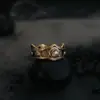 Dragon Shape Family Ring Vintage Gothic Medieval Dragons Finger Ring Jewelry Cosplay Party Props Jewelry Presents 4