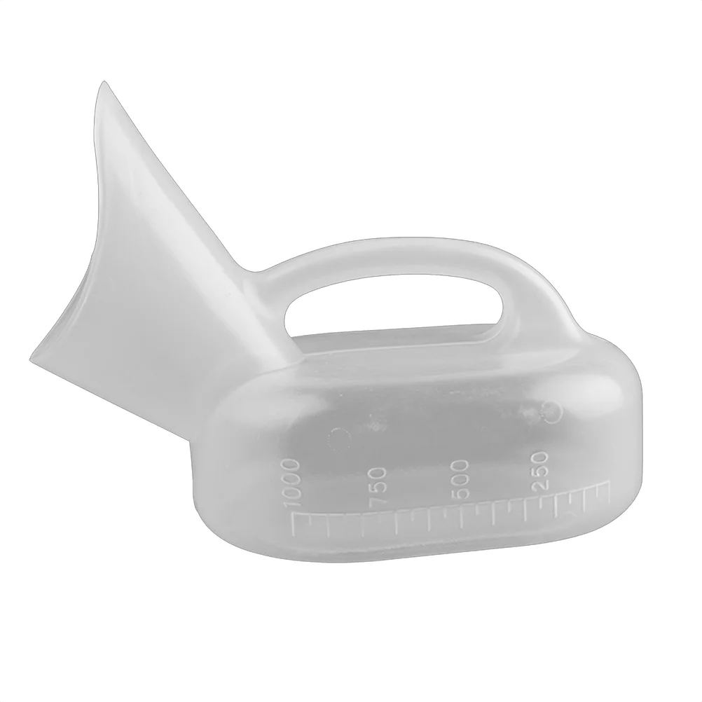 

1 Pc Unisex Potty Resuable Plastic Portable Bed Urinal Pee Bottle for Camping Travel Home