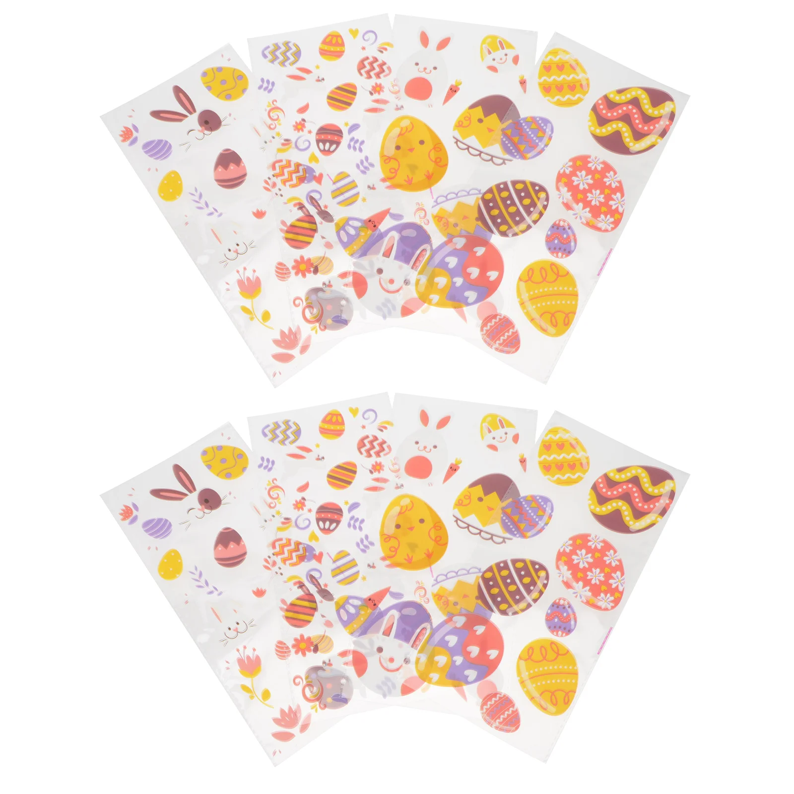 100Pcs Decorative Candy Pouch Easter Delicate Treat Holder Party Favor Bag |