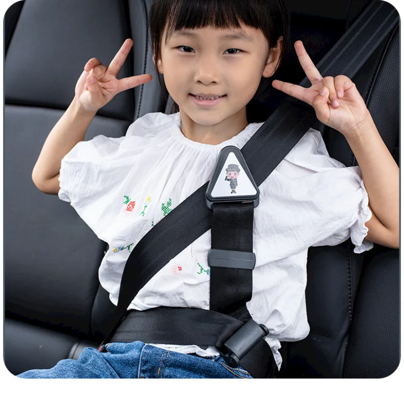 Car Child Seat Belt Adjustment and Fixation Anti-stroke Belt Simple and Convenient Stopper Shoulder Guard Buckle