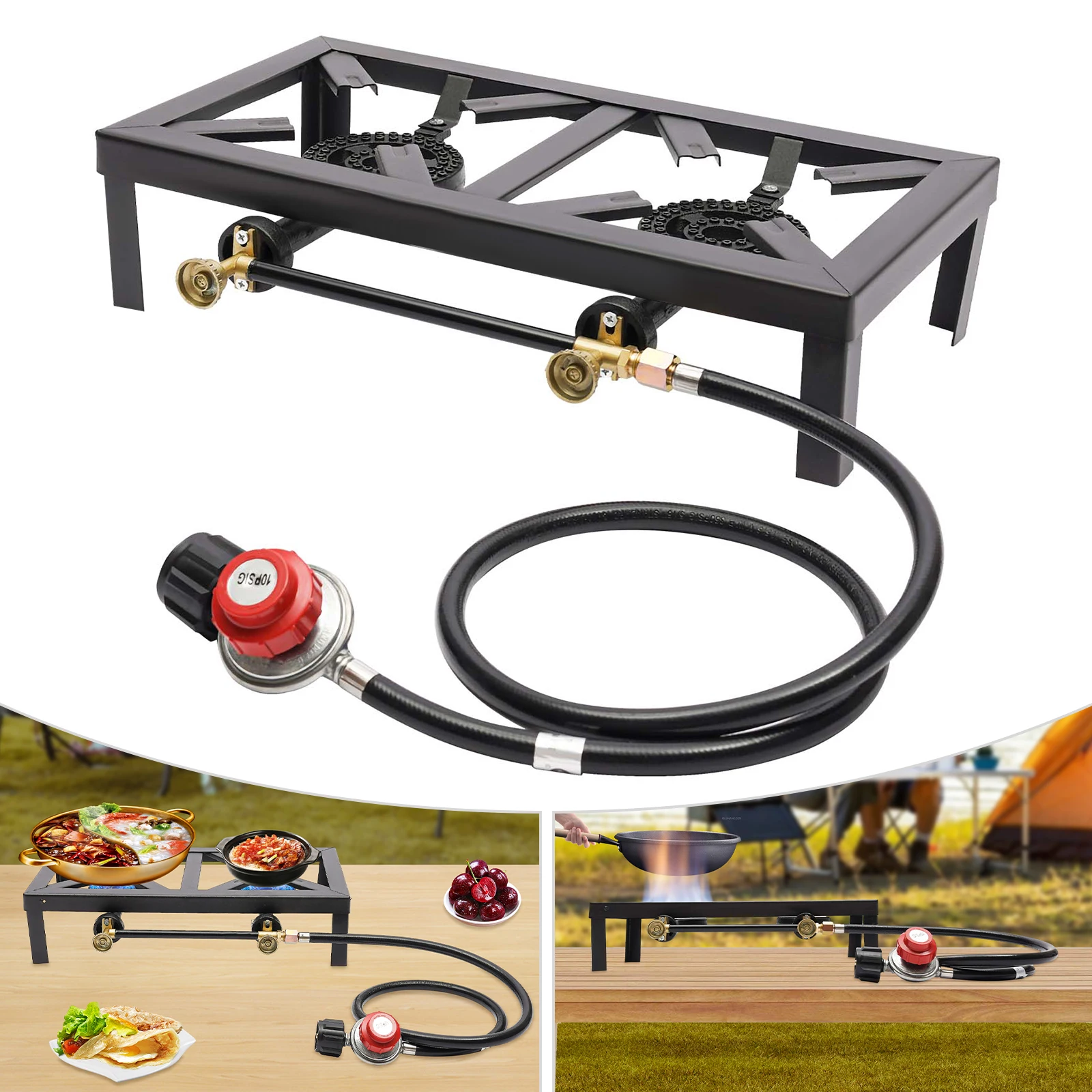 Double Burner Gas Stove 1