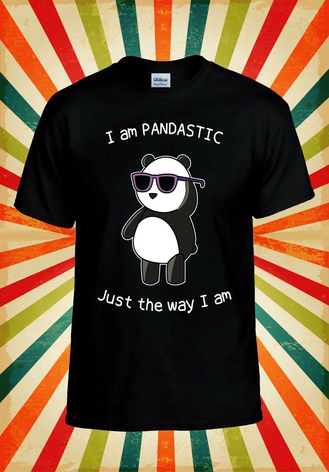 I Am Pandastic Glasses Panda Cool Vest футболка 2197