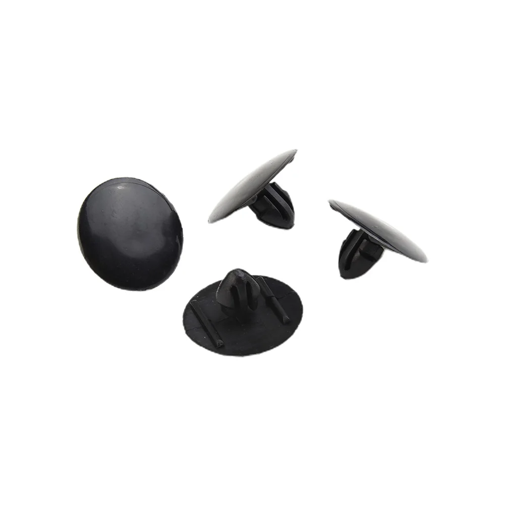 

90467-09050 Fixed Clip Insulation Kits Parts Plastic Retainer 17/64” Hood 25 Pcs 25mm Accessories Black Clamps