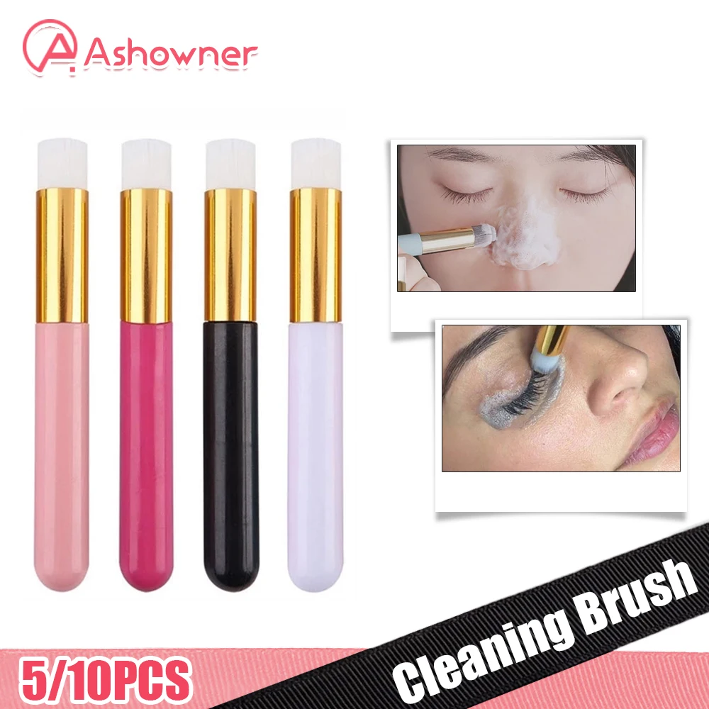 Eyelash Cleaning Brush Extensions Applicator Nose Brushes Eyelash